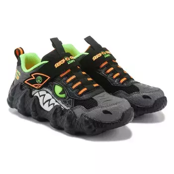 Светящиеся кроссовки Skech-O-Saurus для маленьких/больших детей Skechers, черный