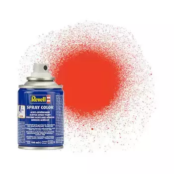 Светящийся оранжевый матовый, Paints - Spray Color (Revell)