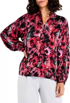 Светящийся садовый топ NIC+ZOE, цвет Pink Multi