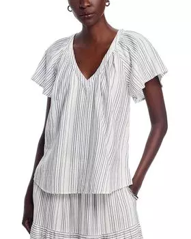 Светящийся топ с рукавами-крылышками Tide Flutter Tommy Bahama, серый