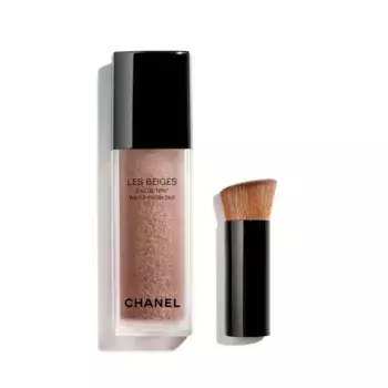Свежая вода для макияжа с пигментными микропузырьками LES BEIGES Chanel, цвет deep