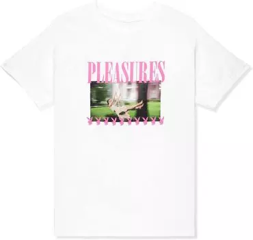 Свинг-футболка Pleasures, белый