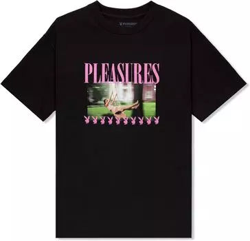 Свинг-футболка Pleasures, черный