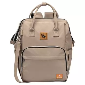 SWISS MILITARY Сумка для хранения рюкзака из искусственной кожи Tubas Unisex Light Brown