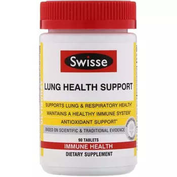 Swisse Ultiboost поддержка здоровья легких, 90 таблеток