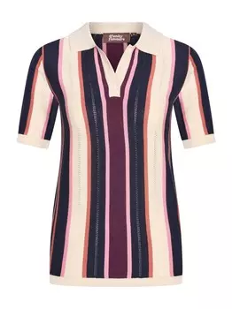 Свитер 4Funkyflavours Lets Work A While, темно-синий/белый