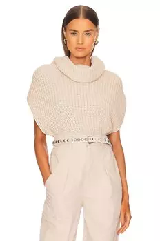 Свитер 525 Sleeveless Turtleneck, кремовый