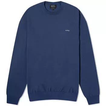Свитер A.P.C. Mayeul Crew, темно-синий