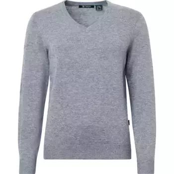 Свитер Abacus Golf Liffin Woman V Neck, серый