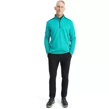 Свитер Abacus Golf Sunningdale half zip, зеленый