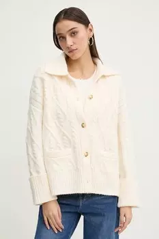 Свитер Abercrombie & Fitch, бежевый