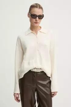 Свитер Abercrombie & Fitch, бежевый