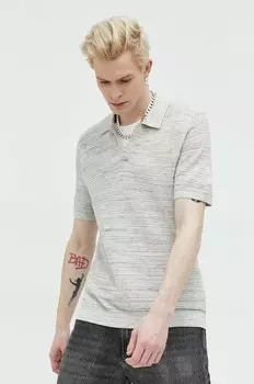 Свитер Abercrombie & Fitch, серый