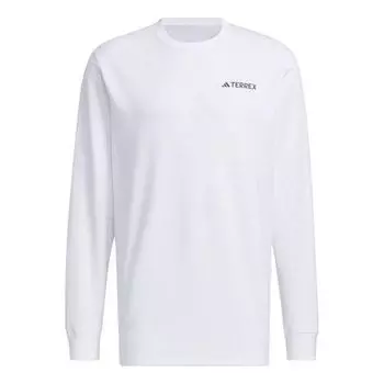Свитер adidas LS GFX Tee 'White', белый
