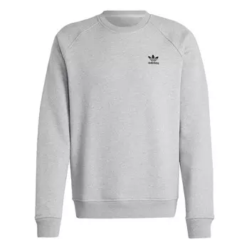 Свитер ADIDAS ORIGINALS Sweatshirt Trefoil Essentials, пятнистый серый