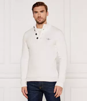 Свитер Aeronautica Militare Regular Fit, белый