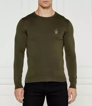Свитер Aeronautica Militare Regular Fit, цвет verde bottiglia