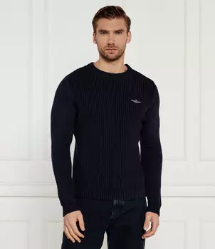 Свитер Aeronautica Militare Regular Fit, темно-синий