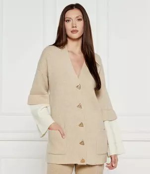 Свитер AKEP Loose fit, бежевый