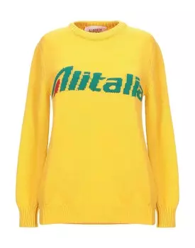 Свитер Alberta Ferretti, желтый