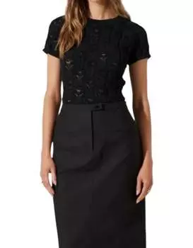 Свитер Alda черного цвета ASTR