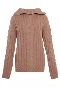 Свитер aleva Sweater, темно-бежевый