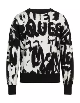 Свитер Alexander Mcqueen, черный