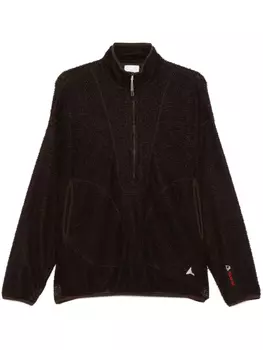 Свитер Alpha Direct с полумолнией ROA, коричневый