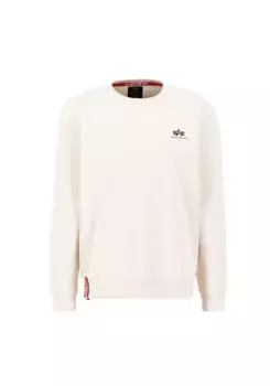 Свитер Alpha Industries " Alpha Industries Мужчины - Толстовки Базовый свитер с маленьким логотипом", цвет Jet Stream White