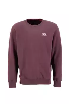 Свитер Alpha Industries " Alpha Industries Мужчины - Толстовки Базовый свитер с маленьким логотипом", бордовый
