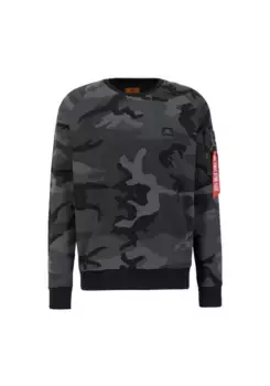 Свитер Alpha Industries " Alpha Industries Мужчины - Толстовки X-Fit Sweat Camo", черный