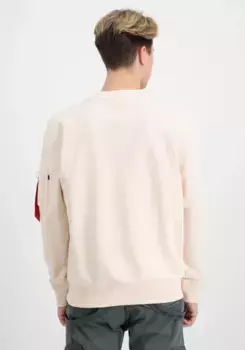 Свитер Alpha Industries " Alpha Industries Мужчины - Толстовки Двухслойный свитер", цвет Jet Stream White