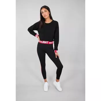 Свитер Alpha Industries RBF Cropped, серый