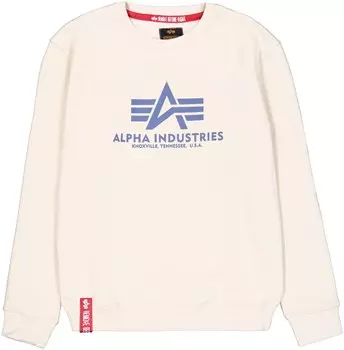 Свитер ALPHA INDUSTRIES Sweatshirt, белый