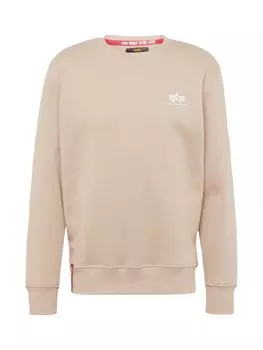 Свитер ALPHA INDUSTRIES Sweatshirt, песочный