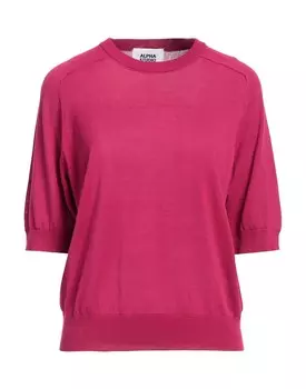 Свитер Alpha Studio, пурпурный