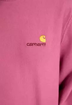 Свитер American Script Carhartt WIP, пыльная фуксия