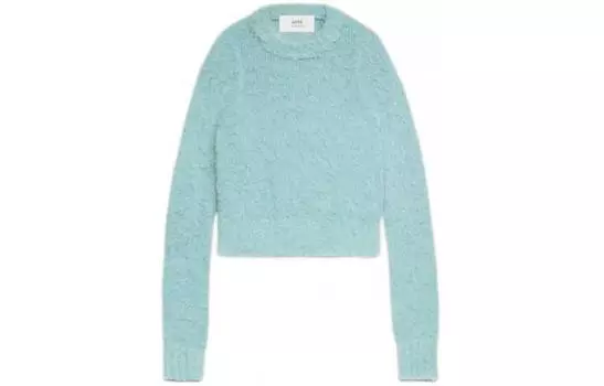 Свитер Ami Crewneck «Aqua Marine» AMIPARIS, Aquamarines Stone Color