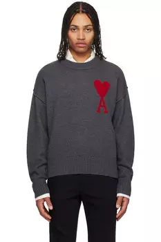 Свитер Ami de coeur Ami Paris, мультиколор