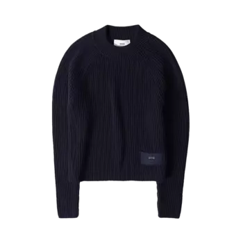 Свитер Ami Label Knit 'Night Blue', синий