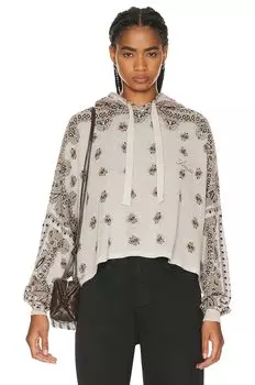 Свитер Amiri Bandana Hoodie, белый