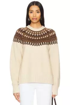 Свитер "Andrea fairisle" от Lovers And Friends, beige & brown multi