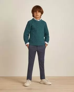 Свитер английской вязки для мальчика с длинными рукавами Coconut El Corte Ingls, зеленый