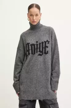 Свитер Aniye By из смесовой шерсти, серый