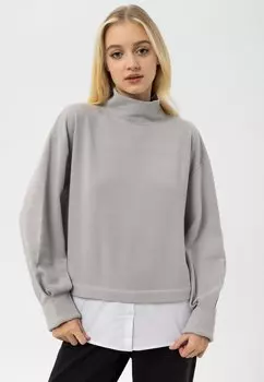 Свитер anou anou, светло-серый