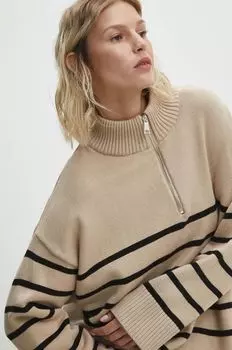 Свитер Answear Lab, бежевый