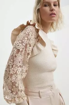 Свитер Answear Lab, бежевый
