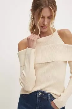 Свитер Answear Lab, бежевый