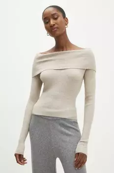 Свитер Answear Lab, бежевый