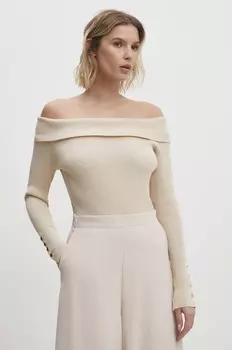 Свитер Answear Lab, бежевый